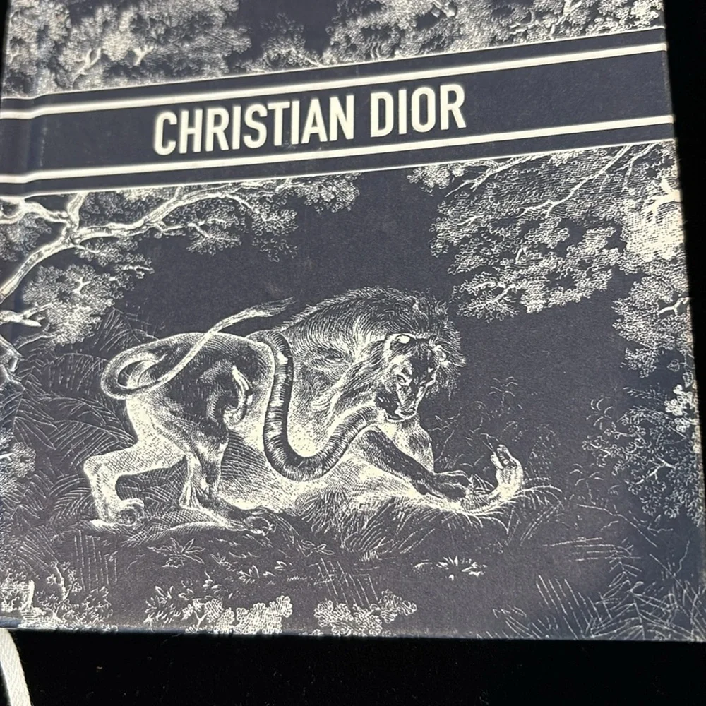 Christian Dior Lion Snake 7.5 x 5 Notebook Journal